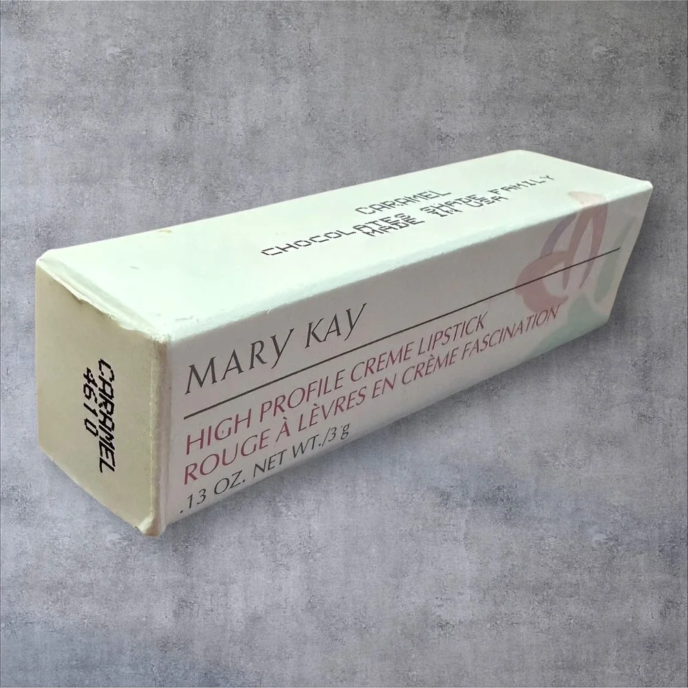 Mary Kay High Profile‎ Creme Lipstick Caramel 4610 Brown New In Box Vintage USA